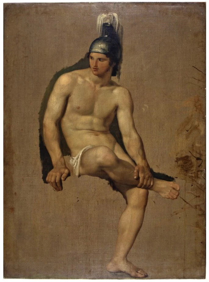 Studio di guerriero seduto - Museo d’Arte Moderna di Bologna, Bologna